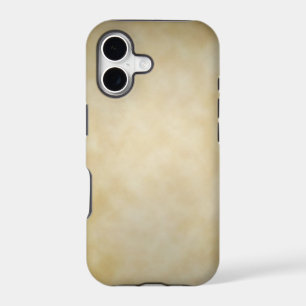 Antique Parchment Vignette Texture Background iPhone 17 Case