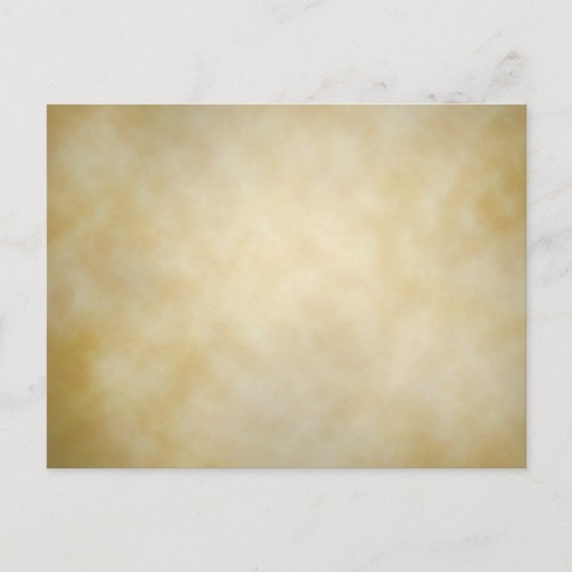 Antique Parchment Vignette Texture Background Postcard (Front)