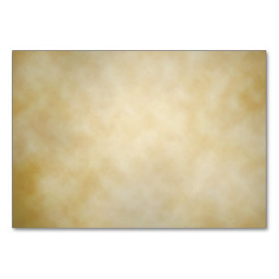 Antique Parchment Vignette Texture Background Table Number