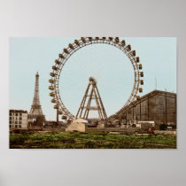 Antique Paris Ferris Wheel  