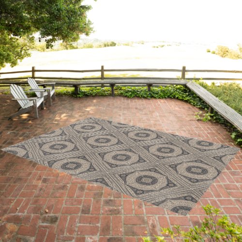 Antique Pattern Persian Style  Outdoor Rug