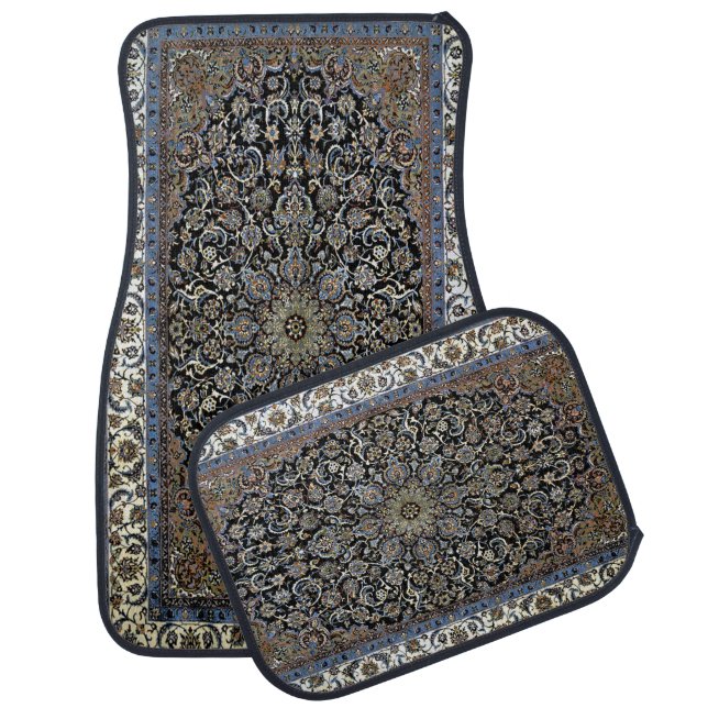 Antique Persian Carpet Car Floor Mat (Set)
