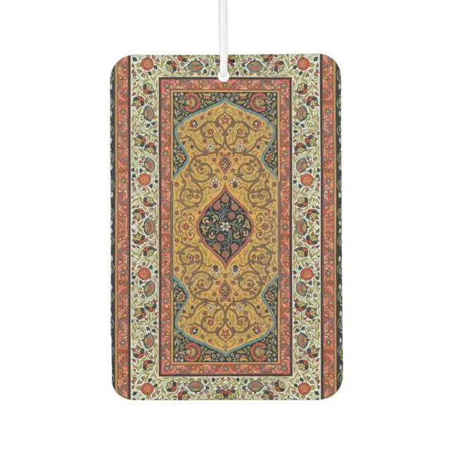 Antique Persian Carpet Elegant Design Air Freshener (Front)
