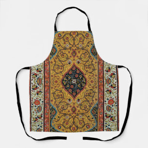 Antique Persian Carpet Elegant Design Apron