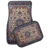 Retro Ethnic Style Kitchen Rug Vintage Persian Print Floor Mat For