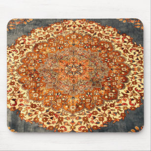 Antique Persian Pattern Look Mouse Pad