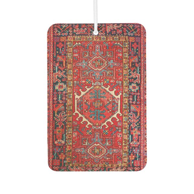 Antique Persian Pattern, Oriental  Air Freshener (Front)