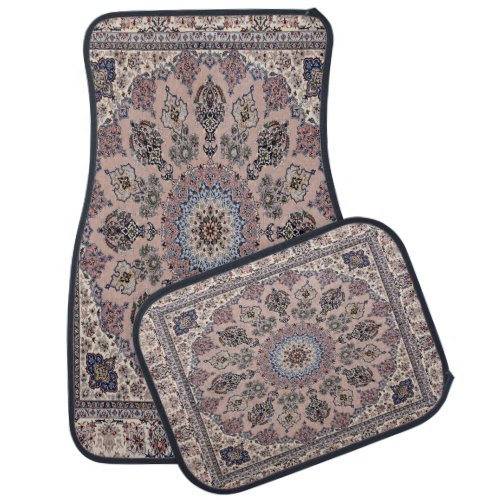 Antique Persian Pattern Oriental Carpet Car Floor Mat
