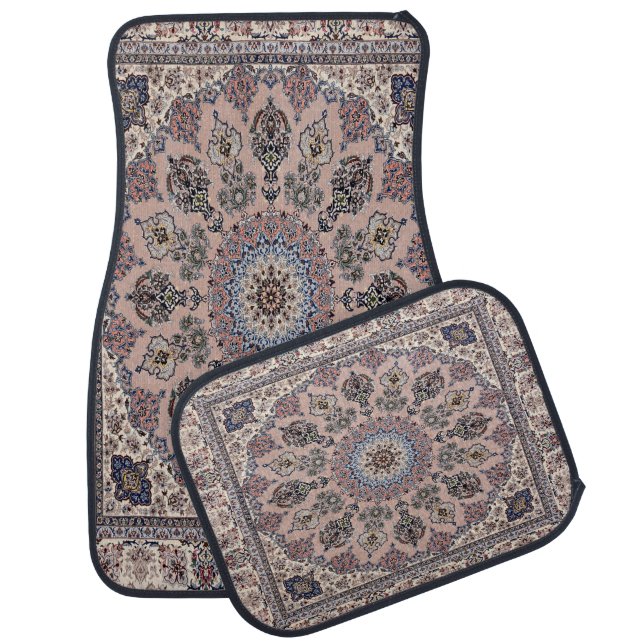 Antique Persian Pattern, Oriental Carpet Car Floor Mat (Set)