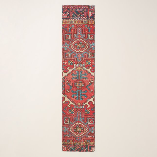 Antique Persian Pattern, Oriental Scarf (Front)