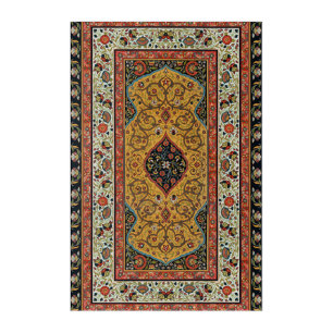 Antique Persian Rich Carpet Elegant Rug Carpet Acrylic Print