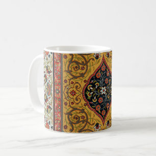 Antique Persian Rich Carpet Elegant Rug Carpet Coffee Mug