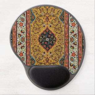 Antique Persian Rich Carpet Elegant Rug Carpet Gel Mouse Pad