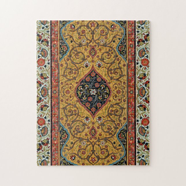 Antique Persian Rich Carpet Elegant Rug Carpet Jigsaw Puzzle (Vertical)