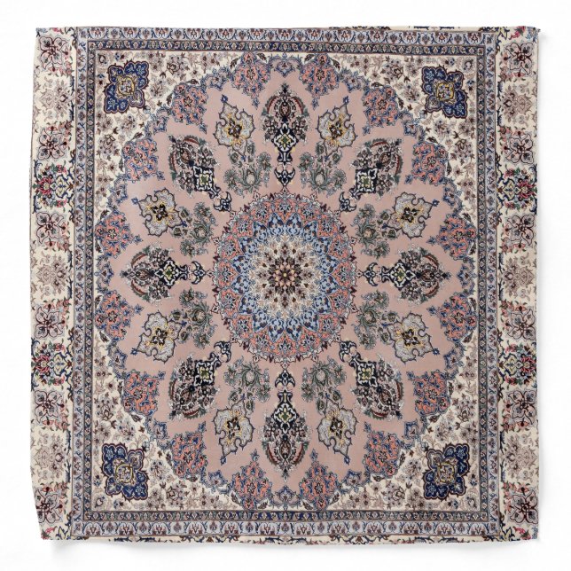 Antique Persian Rug Carpet Bandana (Front)