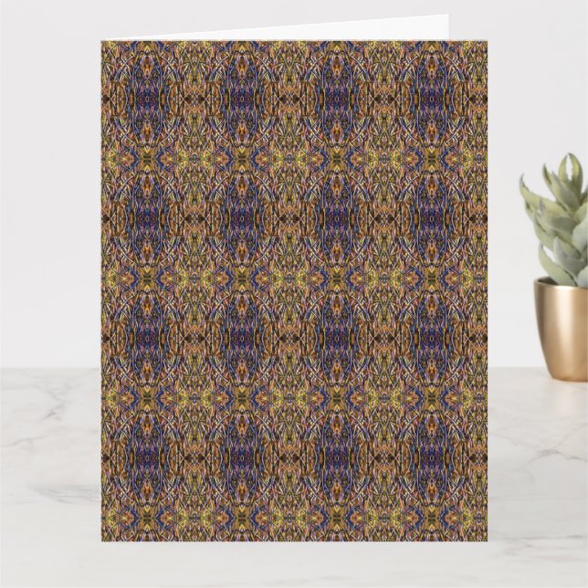 Antique Persian Rug - Look CGGWOMF Card (Small Plant)