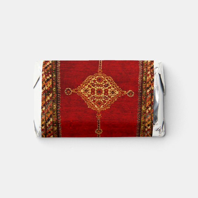 Antique Persian rug  pattern Hershey's Miniatures (Front)