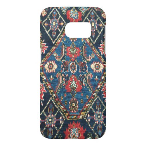 Antique Persian Turkish Carpet Blue Samsung Galaxy S7 Case