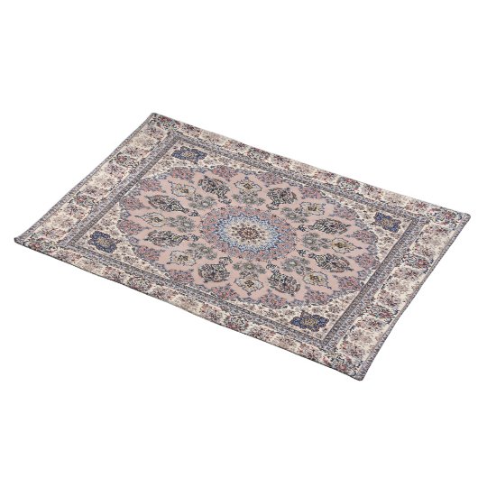 Antique Persian Turkish Oriental Carpet Cloth Placemat