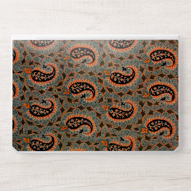 Antique Persian Turkish Paisley Pattern HP Laptop Skin (Front)