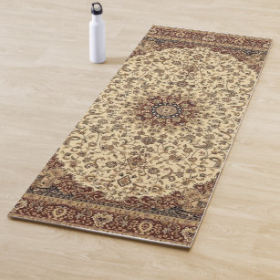 persian rug yoga mat