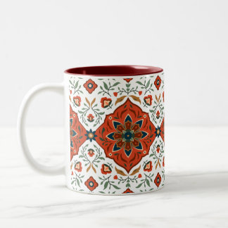 Antique Persian Turkish Rug Coffee Mug
