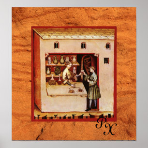 ANTIQUE PHARMACY,Pharmacist, Medicine, Drug Store Poster