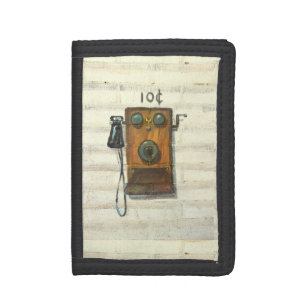 antique phone wallet