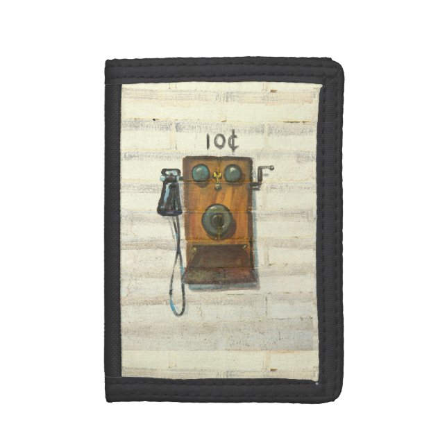 antique phone wallet (Front Vertical)