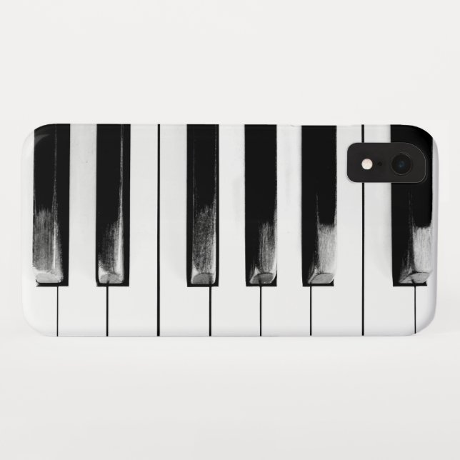 Antique Piano Keys Keyboard Case-Mate iPhone Case (Back (Horizontal))