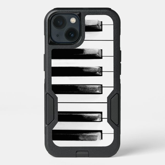 Antique Piano Keys Otterbox iPhone Case (Back)
