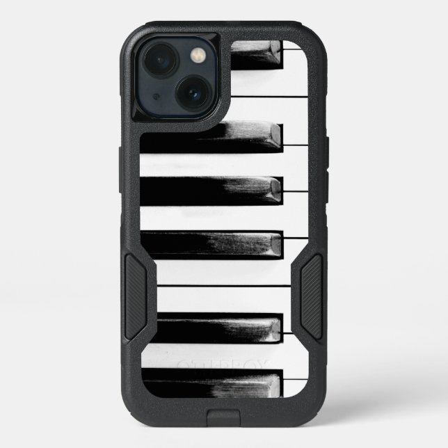 Antique Piano Keys Otterbox iPhone Case (Back)