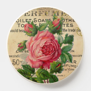 Antique Pink Roses Perfume PopSocket