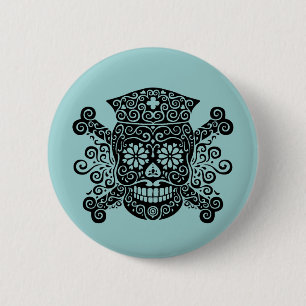 Antique Pirate Nurse Button