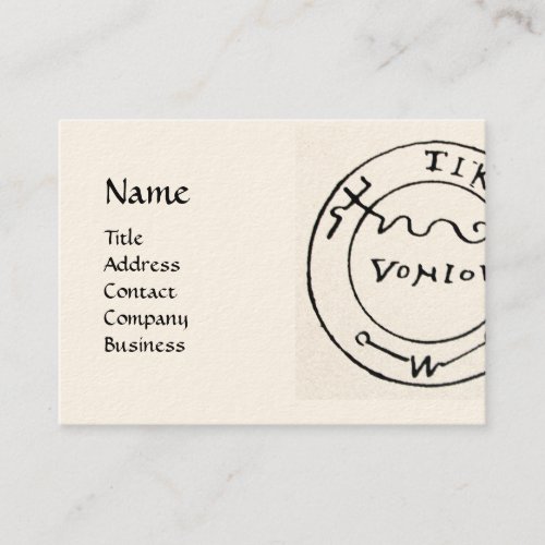 ANTIQUE  PIRATES TREASURE MAP SKULL AND SWORDS BUSINESS CARD