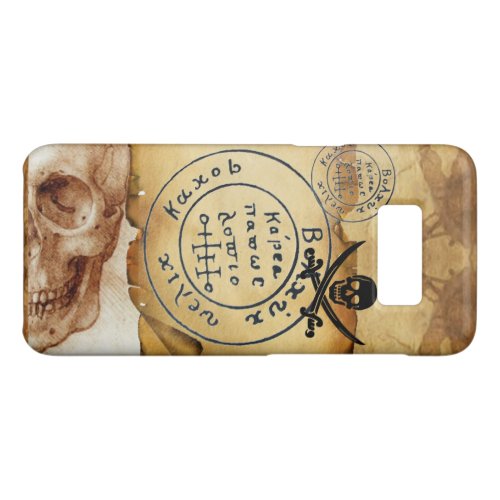 ANTIQUE  PIRATES TREASURE MAP SKULL AND SWORDS Case_Mate SAMSUNG GALAXY S8 CASE