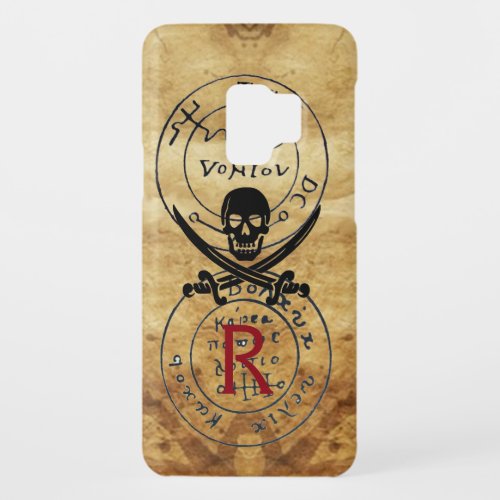 ANTIQUE  PIRATES TREASURE MAP SKULL AND SWORDS Case_Mate SAMSUNG GALAXY S9 CASE