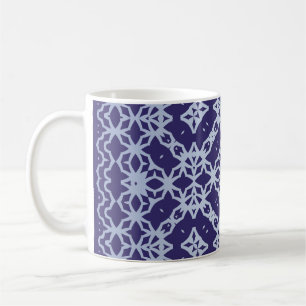 Antique portuguese azulejo ceramic. Graphic design Coffee Mug