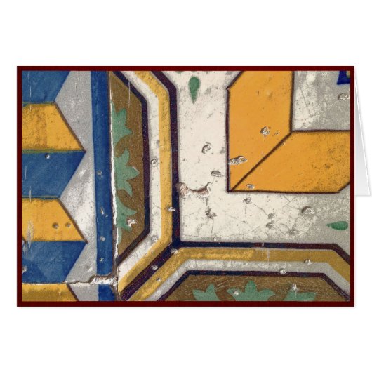 Antique Portuguese tiles. (Front Horizontal)