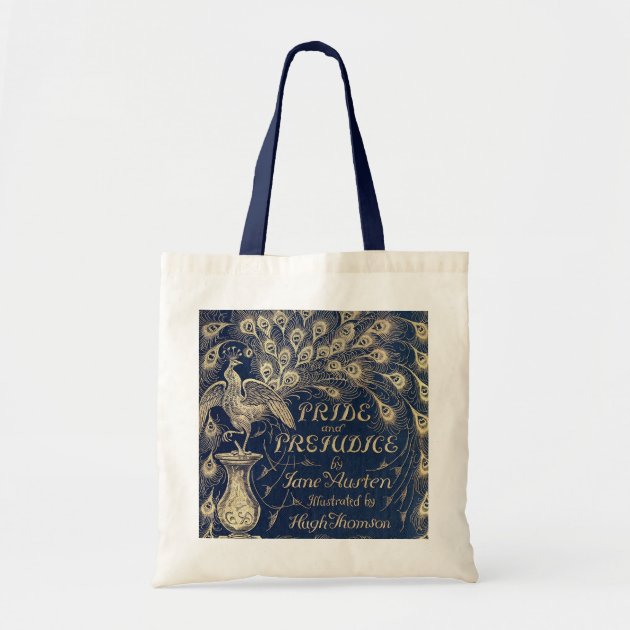 Pride and prejudice online tote bag