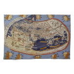 Antique Ptolemaic World Map, Johannes of Arnsheim Kitchen Towel