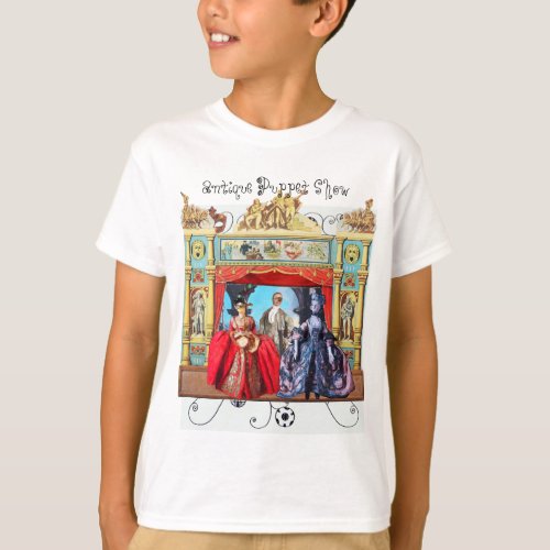 ANTIQUE PUPPET SHOW PUPPETS IN MASQUERADE T_Shirt