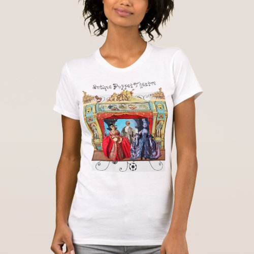 ANTIQUE PUPPET THEATRE PUPPETS IN MASQUERADE T_Shirt