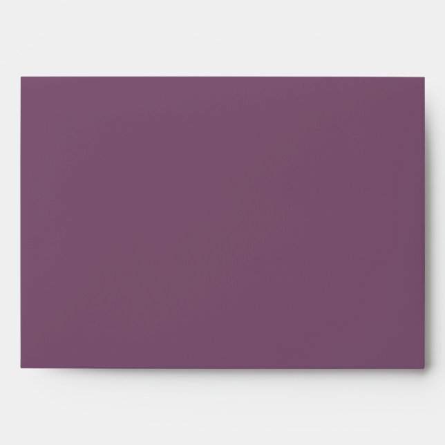 Antique Purple 5x7 Envelope (Front)