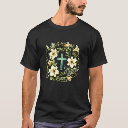 Antique Religious Easter Art T-Shirt