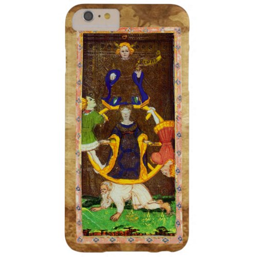 ANTIQUE RENAISSANCE TAROTS 10  WHEEL OF FORTUNE BARELY THERE iPhone 6 PLUS CASE