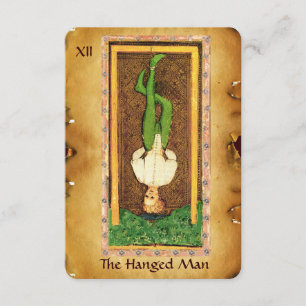 ANTIQUE RENAISSANCE TAROTS 12 / THE HANGED MAN ANNOUNCEMENT