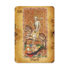 ANTIQUE RENAISSANCE TAROTS 13 / DEATH ANNOUNCEMENT