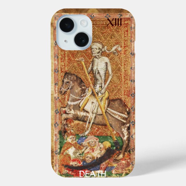 ANTIQUE RENAISSANCE TAROTS 13 / DEATH Case-Mate iPhone CASE (Back)