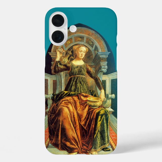 ANTIQUE RENAISSANCE TAROTS 14 / TEMPERANCE Case-Mate iPhone CASE (Back)